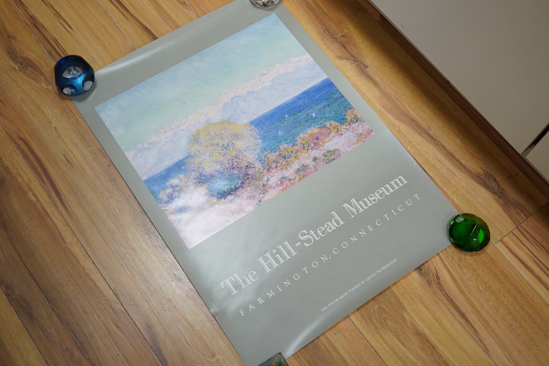 A small collection of posters - Monet and Great Japan Exhibition